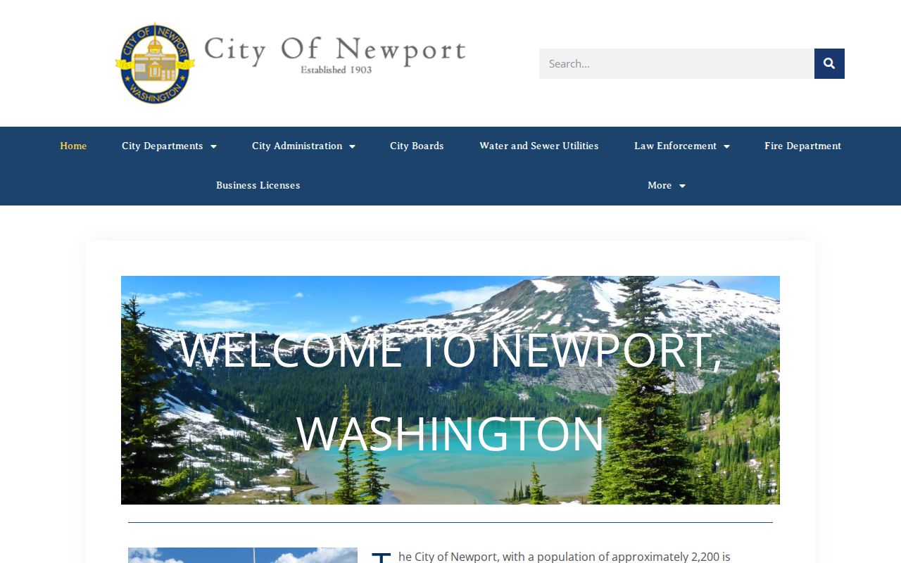 Newport court records and historic City Hall